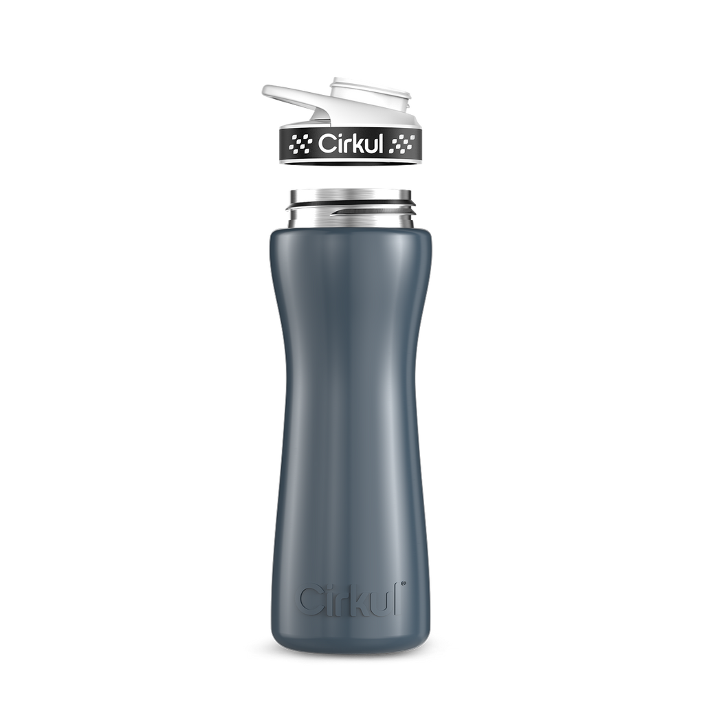 22oz. Stainless Steel Bottle & Comfort Grip Lid