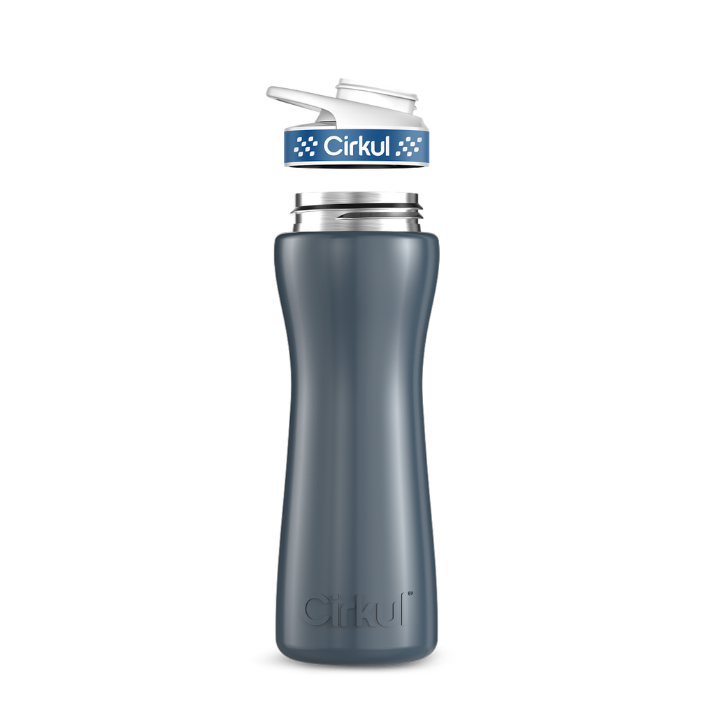 22oz. Stainless Steel Bottle & Comfort Grip Lid
